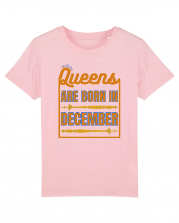 Queens Are Born In December  Cotton Pink