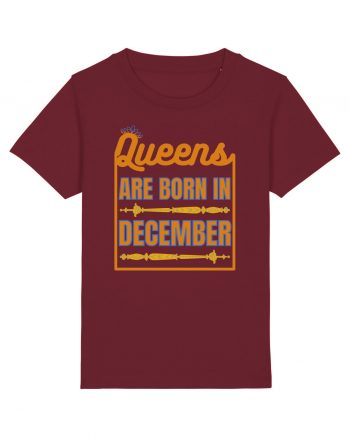 Queens Are Born In December  Burgundy