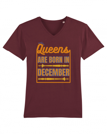 Queens Are Born In December  Burgundy