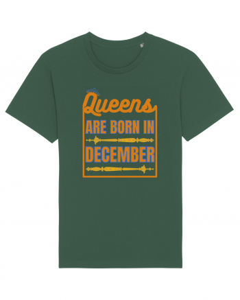 Queens Are Born In December  Bottle Green