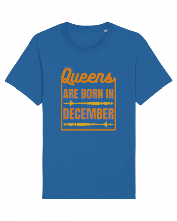 Queens Are Born In December  Royal Blue