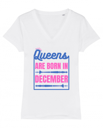 Queens Are Born In December  White