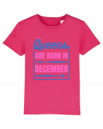 Queens Are Born In December  Tricou mânecă scurtă  Copii Mini Creator
