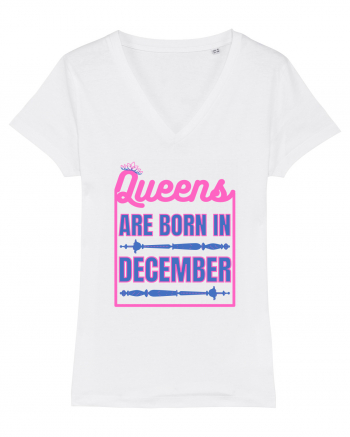 Queens Are Born In December  White