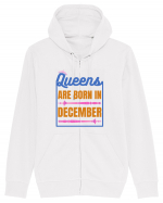 Queens Are Born In December  Hanorac cu fermoar Unisex Connector