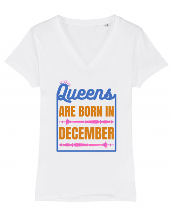 Queens Are Born In December  White