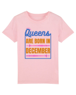 Queens Are Born In December  Tricou mânecă scurtă  Copii Mini Creator