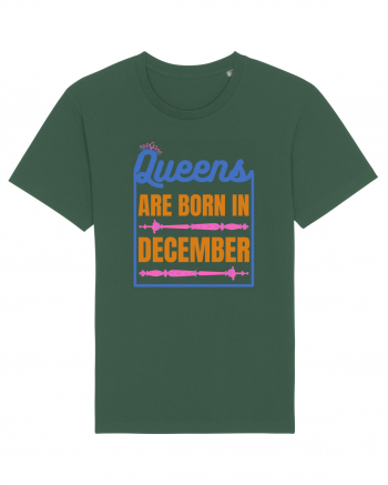 Queens Are Born In December  Bottle Green