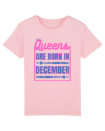 Queens Are Born In December  Tricou mânecă scurtă  Copii Mini Creator