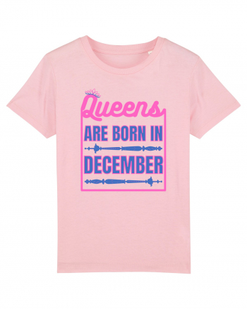 Queens Are Born In December  Cotton Pink