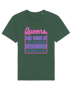Queens Are Born In December  Tricou mânecă scurtă Unisex Rocker