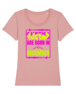 Queens Are Born In December  Tricou mânecă scurtă guler larg fitted Damă Expresser