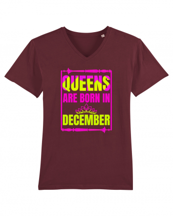 Queens Are Born In December  Burgundy