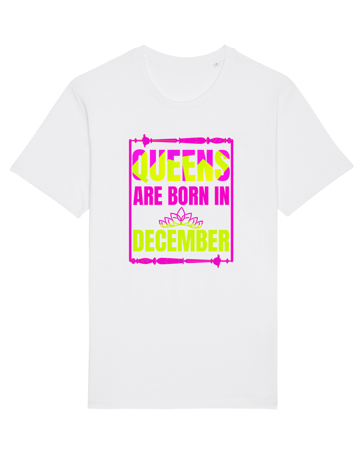 Tricou mânecă scurtă Unisex Rocker White