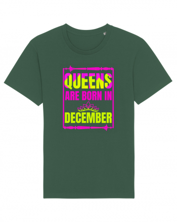 Queens Are Born In December  Bottle Green