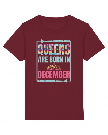 Queens Are Born In December  Burgundy