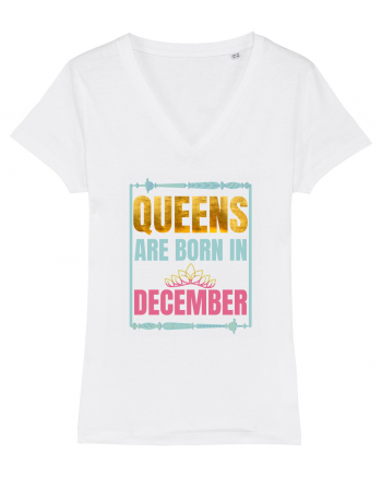 Queens Are Born In December  White