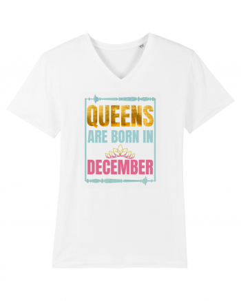 Queens Are Born In December  White