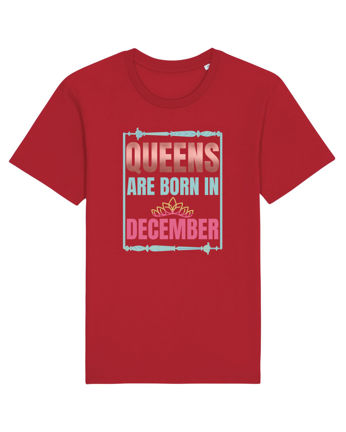 Tricou mânecă scurtă Unisex Rocker Red