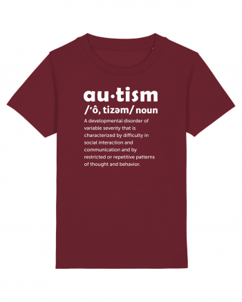 Autism Burgundy