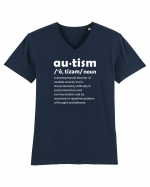 Autism Tricou mânecă scurtă guler V Bărbat Presenter