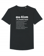 Autism Tricou mânecă scurtă guler larg Bărbat Skater