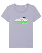 Get in loser Tricou mânecă scurtă guler larg fitted Damă Expresser