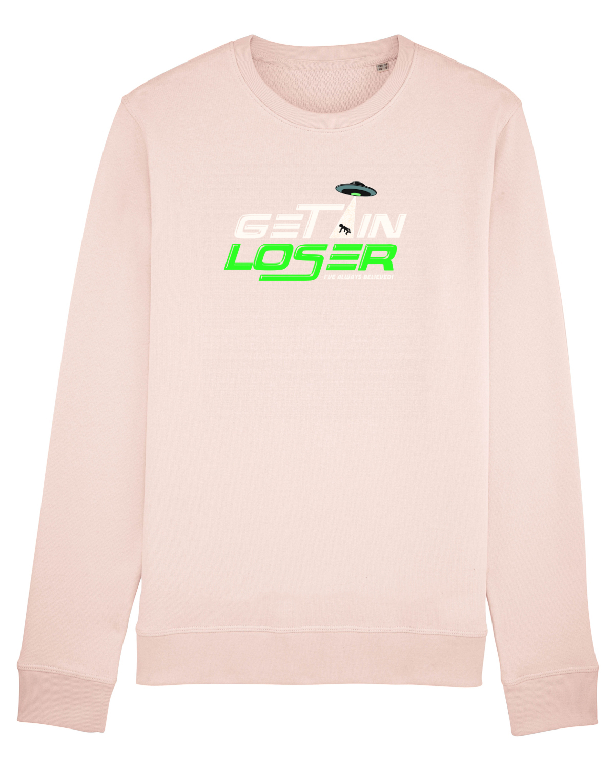Bluză mânecă lungă Unisex Rise Candy Pink