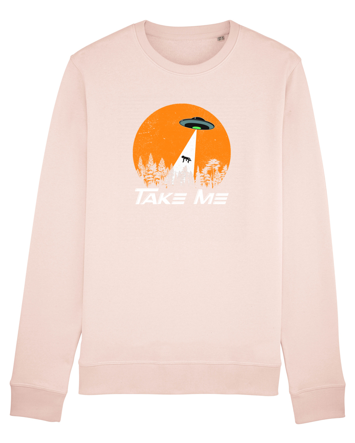 Bluză mânecă lungă Unisex Rise Candy Pink