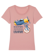 Livrare speciala - baietel  Tricou mânecă scurtă guler larg fitted Damă Expresser