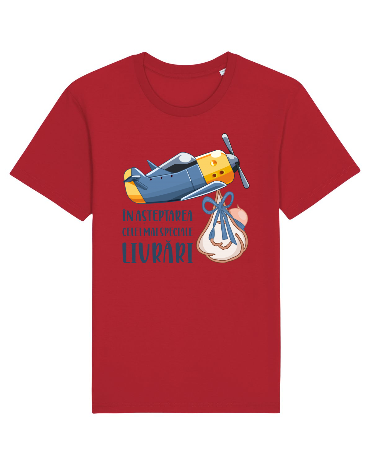 Tricou mânecă scurtă Unisex Rocker Red