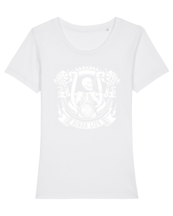 Biker Life White