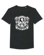 Biker Life Tricou mânecă scurtă guler larg Bărbat Skater