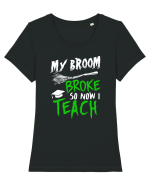 Now I teach Tricou mânecă scurtă guler larg fitted Damă Expresser