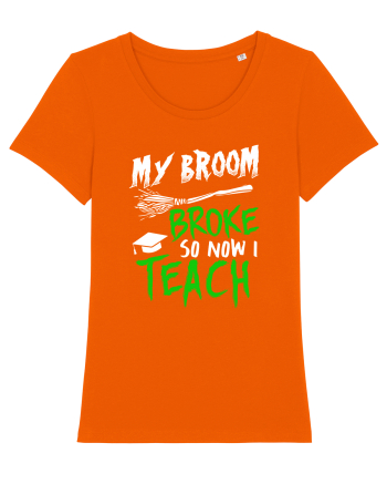Now I teach Bright Orange