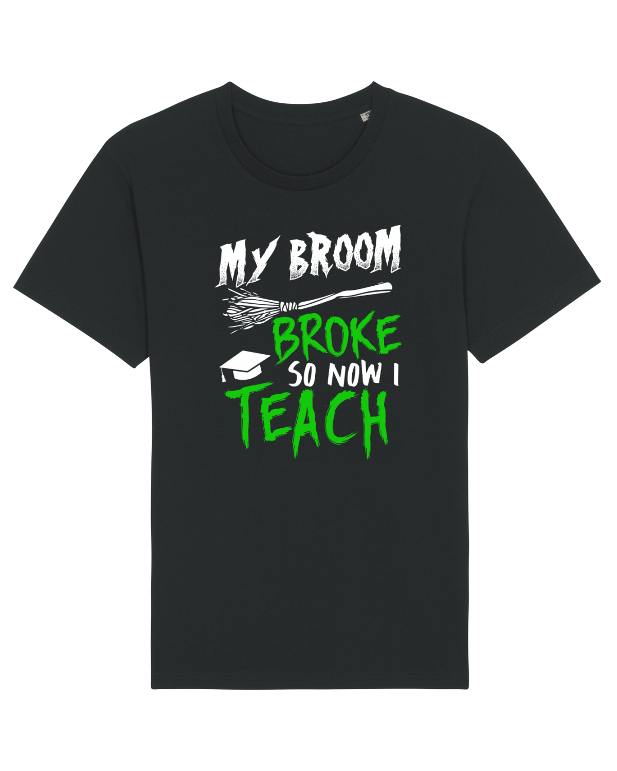 Tricou mânecă scurtă Unisex Rocker Black