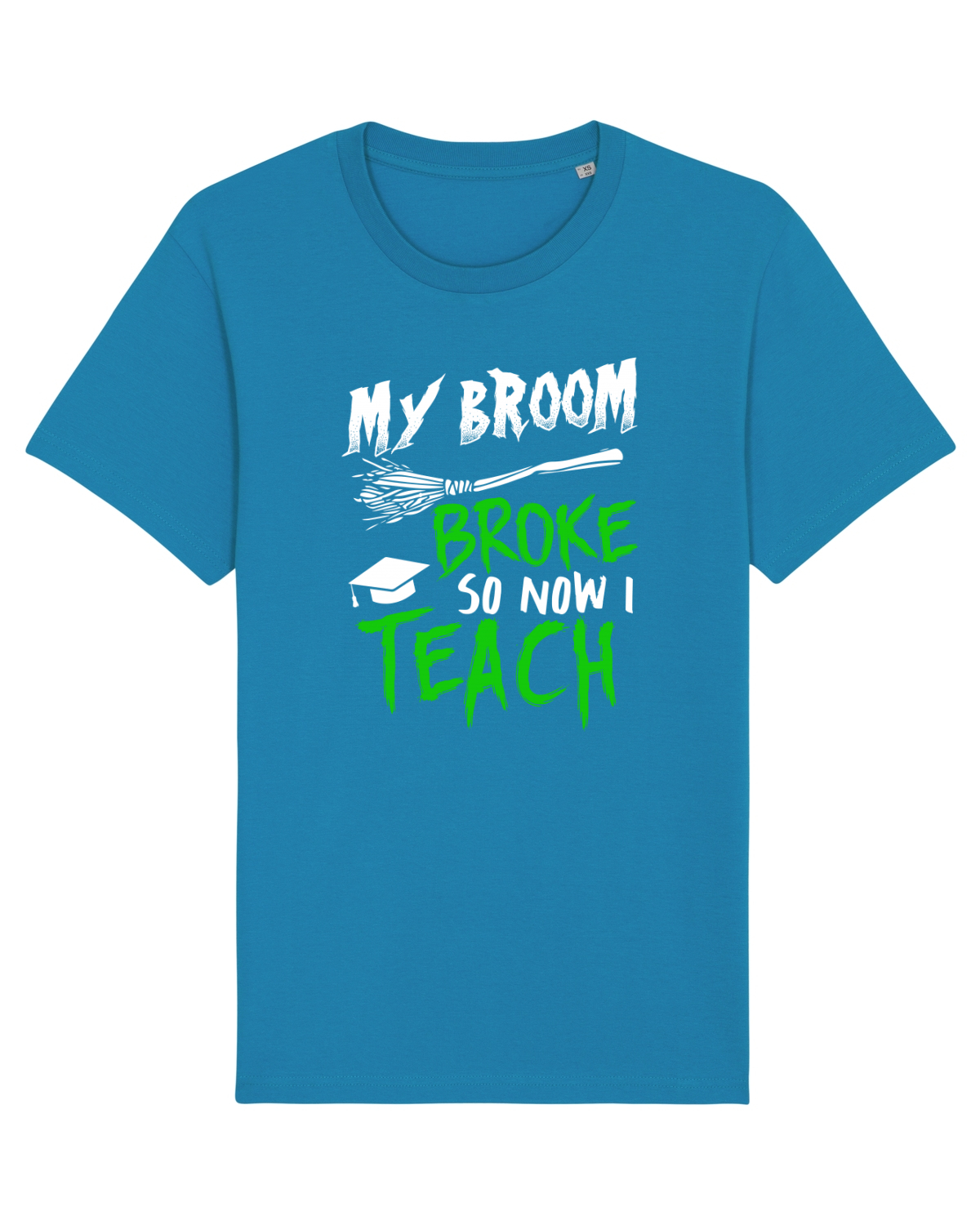 Tricou mânecă scurtă Unisex Rocker Azur