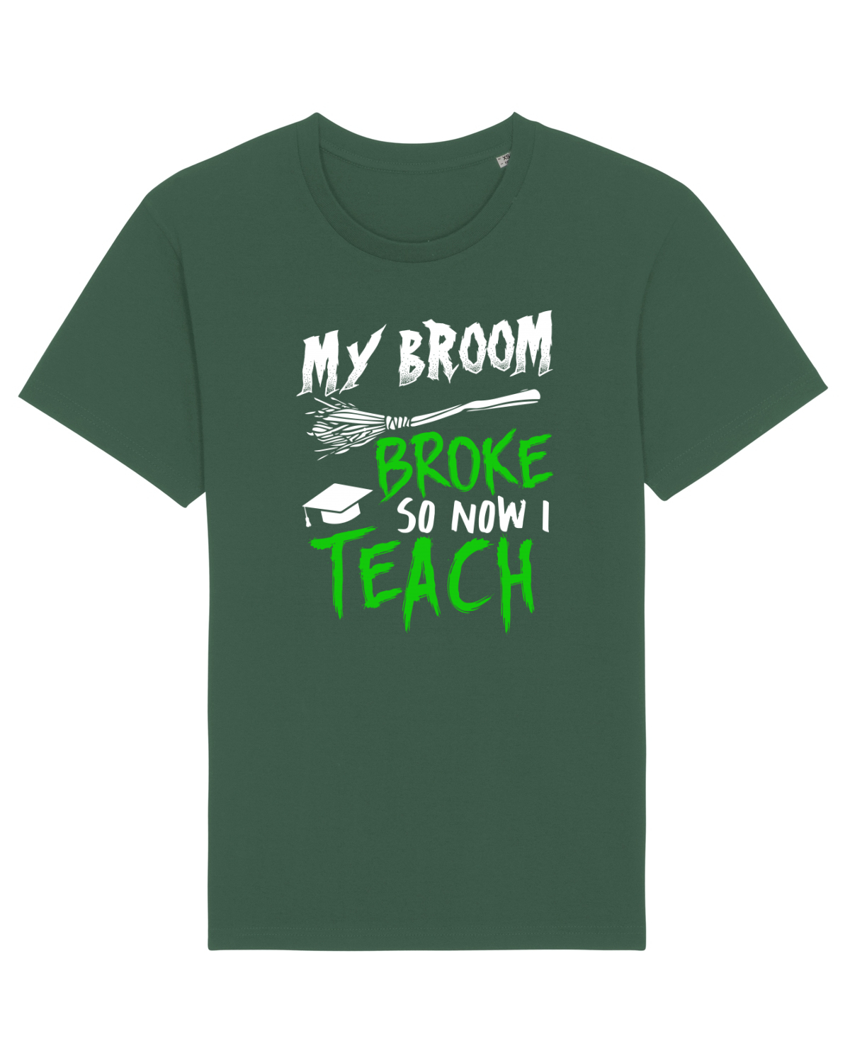 Tricou mânecă scurtă Unisex Rocker Bottle Green