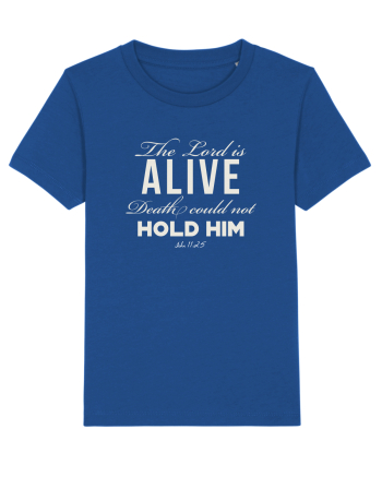 Death could not hold Him. Majorelle Blue