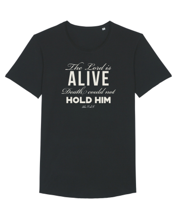 Death could not hold Him. Black
