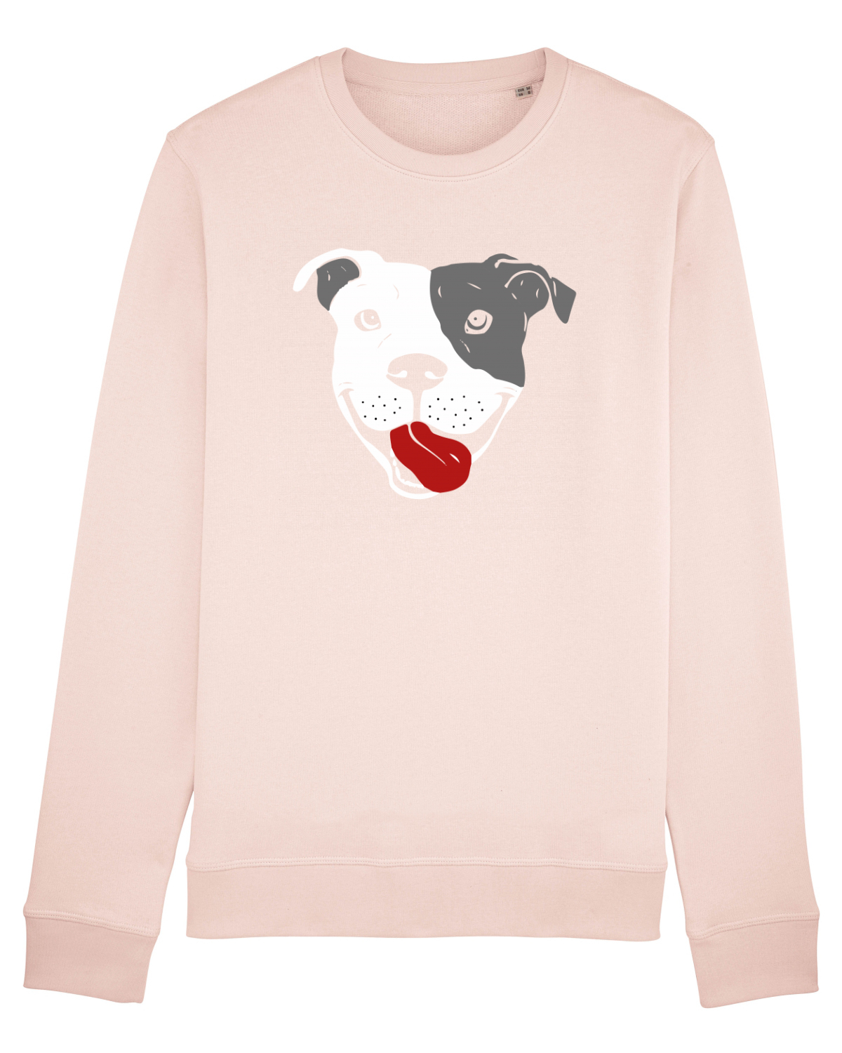 Bluză mânecă lungă Unisex Rise Candy Pink