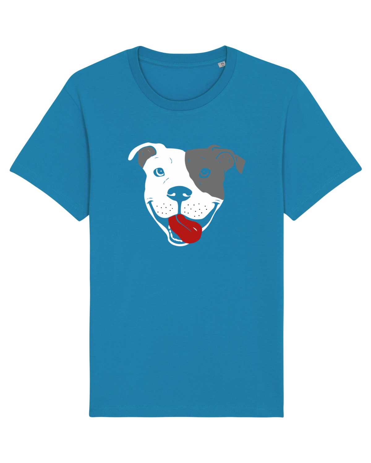 Tricou mânecă scurtă Unisex Rocker Azur