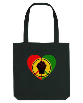 Peace Love Resist Black