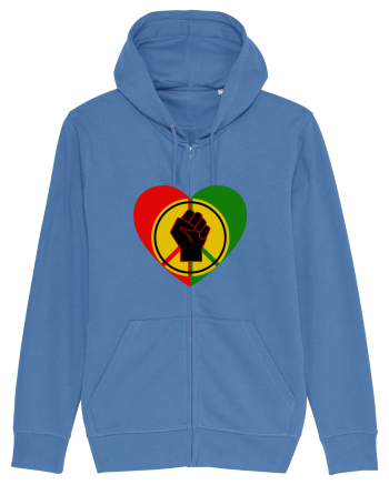 Peace Love Resist Bright Blue
