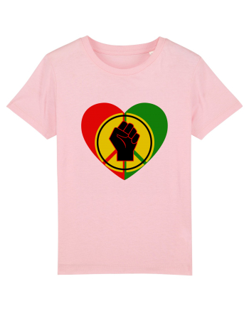 Peace Love Resist Cotton Pink