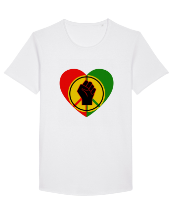 Peace Love Resist White