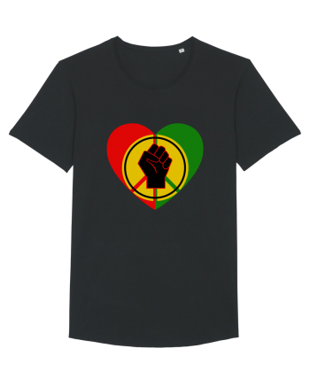 Peace Love Resist Black