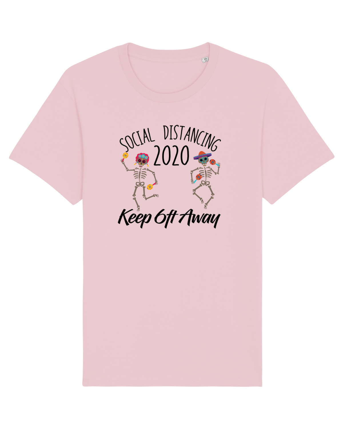 Tricou mânecă scurtă Unisex Rocker Cotton Pink