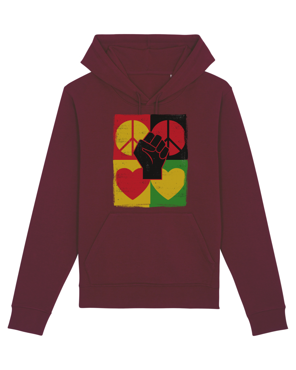 Hanorac Unisex Drummer Burgundy