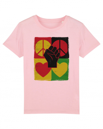 Peace Love Resist Cotton Pink